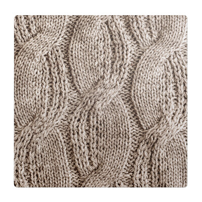 Podkładka pod krzesło obrotowe Pleciony wzór swetra