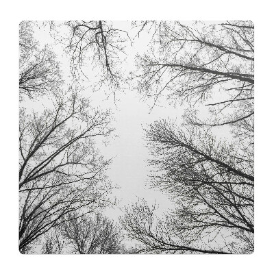 Podkładka pod krzesło obrotowe Nagie gałęzie drzew