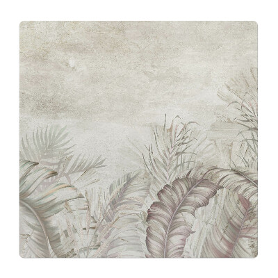 Podkładka pod krzesło obrotowe Pastelowe liście