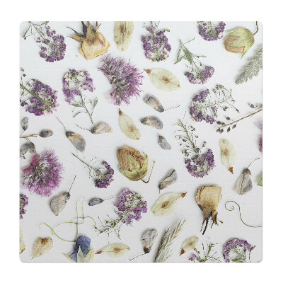 Podkładka pod krzesło Suszone kwiaty układanka