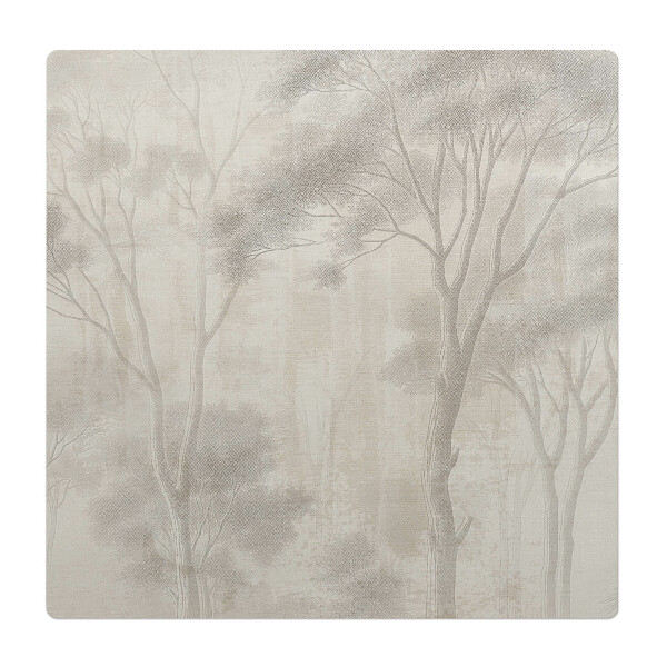 Mata pod fotel ochrona paneli Delikatny las