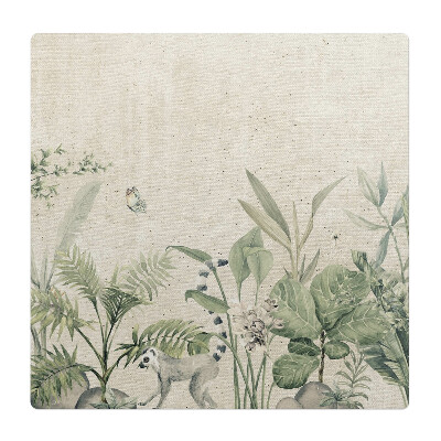 Mata pod fotel ochrona paneli Egzotyczna dżungla