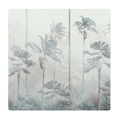 Podkładka pod krzesło obrotowe Delikatna dżungla