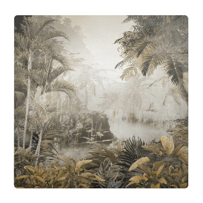 Podkładka pod krzesło obrotowe Tropikalna dżungla