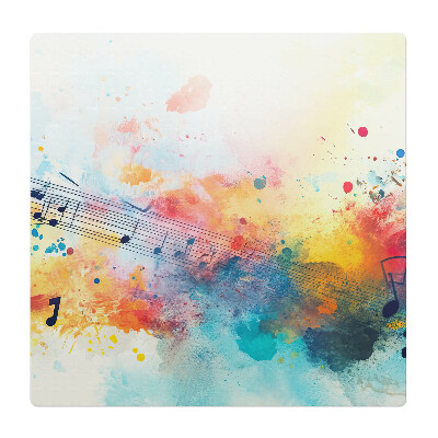 Mata na podłogę pod krzesło Muzyczna abstrakcja