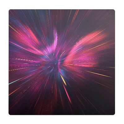 Mata pod fotel ochrona paneli Kosmiczne rozbłyski