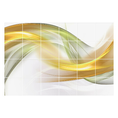 Naklejki na płytki Dynamiczne fale i linie