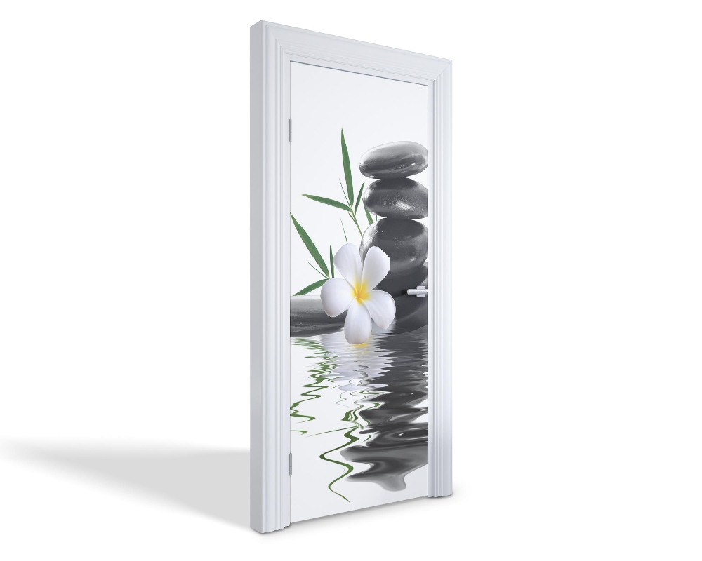 Naklejka na drzwi samoprzylepna Relaks i harmonia