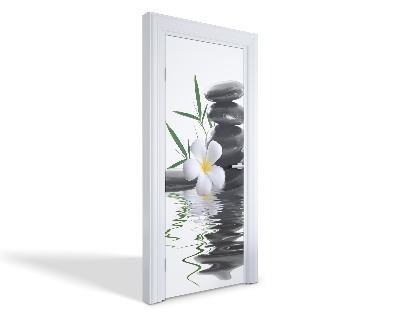 Naklejka na drzwi samoprzylepna Relaks i harmonia