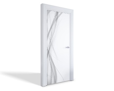 Naklejka na drzwi samoprzylepna Abstrakcyjne linie