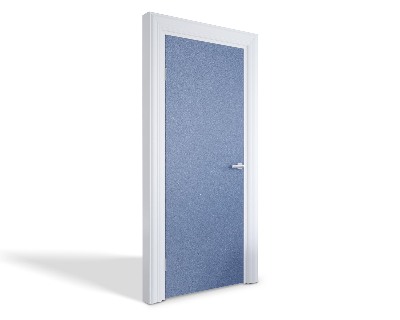 Naklejka na drzwi samoprzylepna Niebieska tekstura