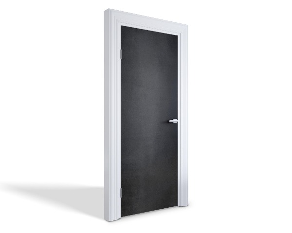 Naklejka na drzwi samoprzylepna Czarna tekstura