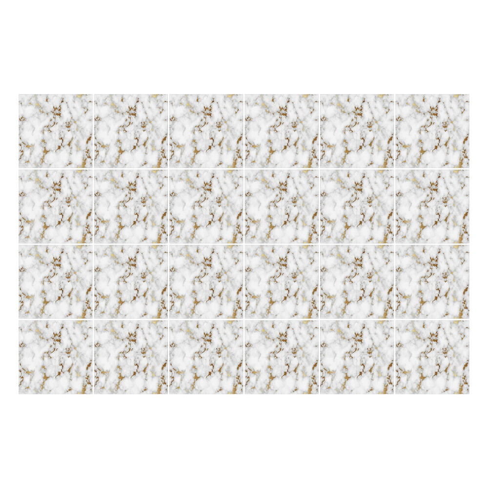 Naklejki samoprzylepne na kafelki Delikatne żyłki marmuru