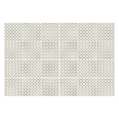 Naklejki samoprzylepne na kafelki Sześciokątne motywy w siatce