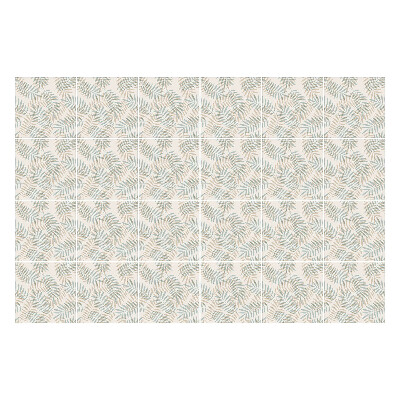 Naklejki samoprzylepne na kafelki Liście w delikatnym układzie