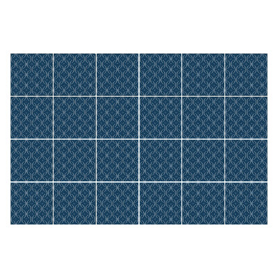 Okleina na płytki Splecione liście w siatce