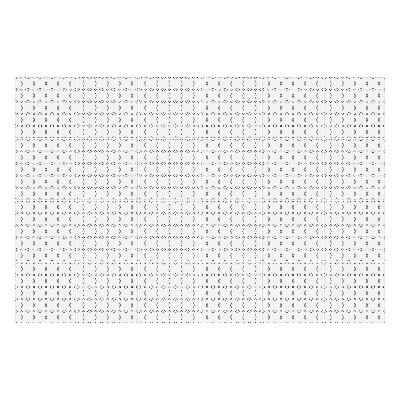 Naklejki samoprzylepne na kafelki Symetryczne kształty owalne