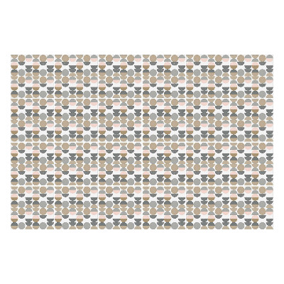 Naklejki samoprzylepne na kafelki Geometryczne owalne motywy