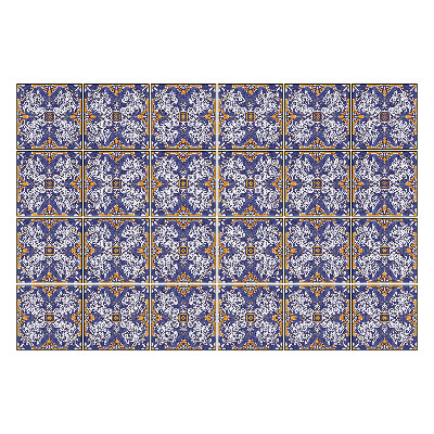 Okleina na płytki Elegancki, kwiatowy motyw