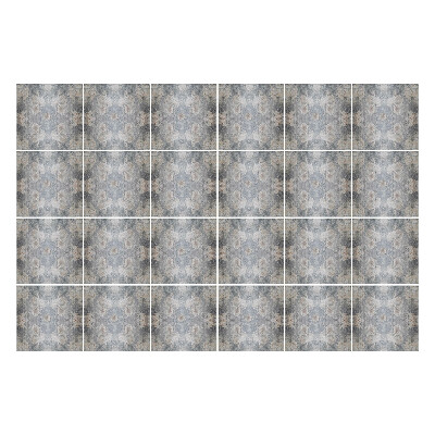 Naklejki samoprzylepne na kafelki Abstrakcyjne symetrie