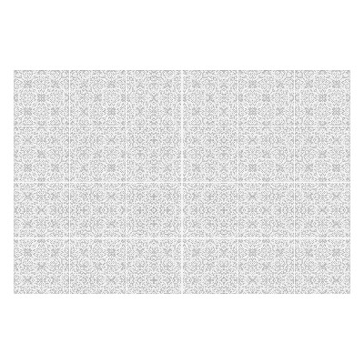 Okleina na płytki Delikatny, symetryczny motyw