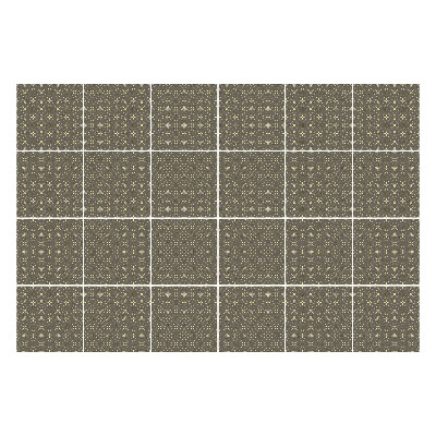 Naklejki na kafelki do kuchni Geometria w drobnych kształtach