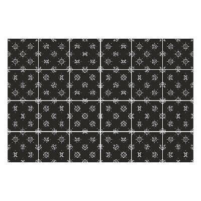 Okleina na płytki Geometryczne kształty w siatce