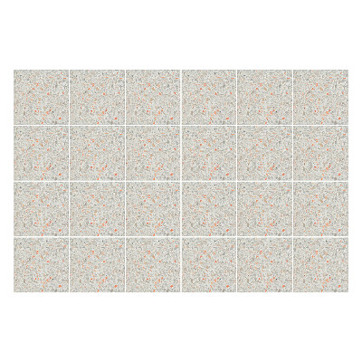 Okleina na płytki Kwiatowy motyw z liśćmi