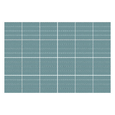 Naklejki samoprzylepne na kafelki Fale w regularnym układzie