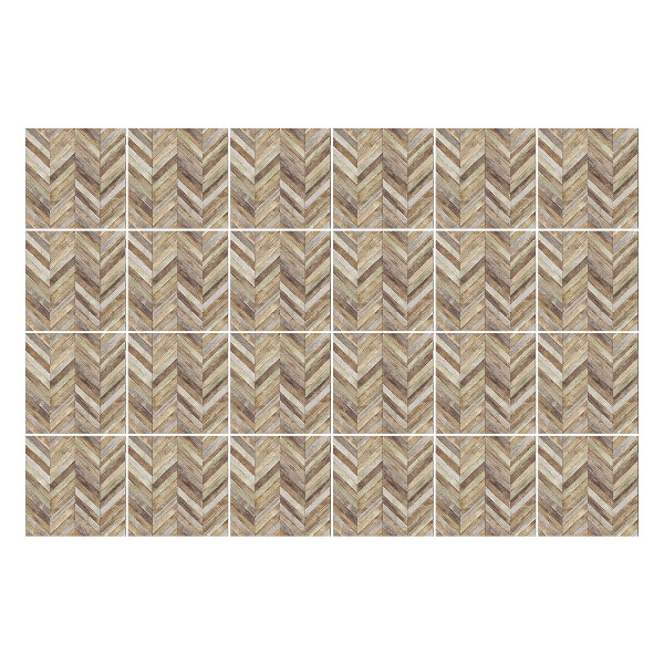 Naklejki na kafelki do kuchni Motyw w jodełkę