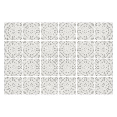 Naklejki samoprzylepne na kafelki Delikatne kwiatowe motywy