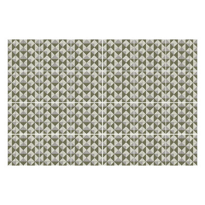 Naklejki samoprzylepne na kafelki Geometria trójkątów