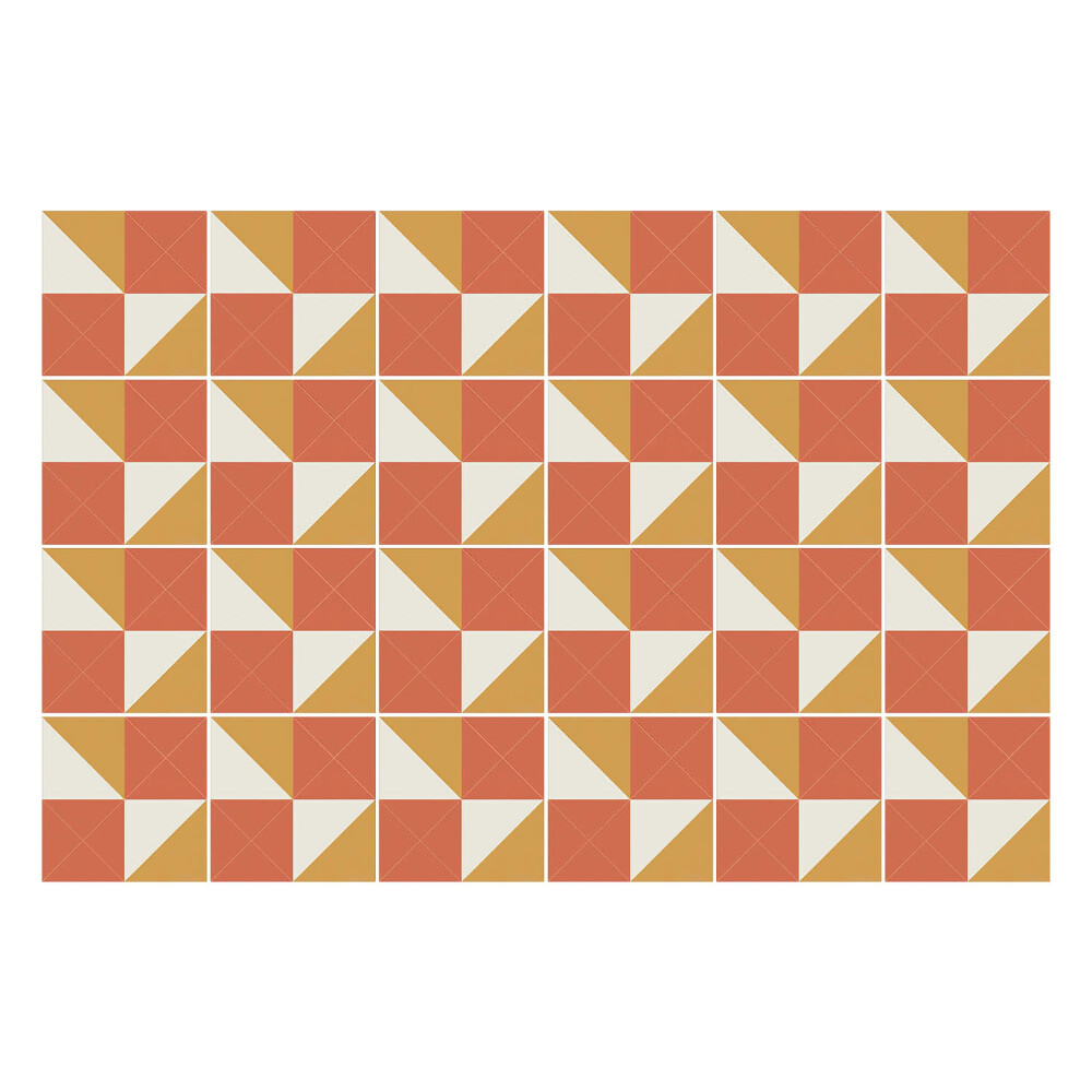 Naklejki na kafelki do kuchni Geometria trójkątów