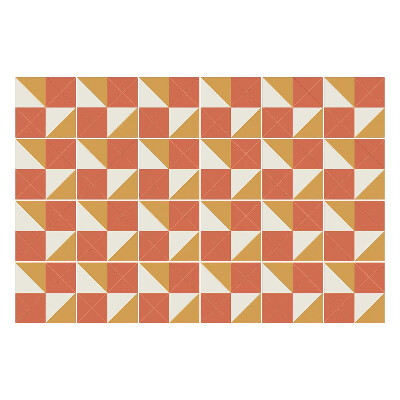 Naklejki na kafelki do kuchni Geometria trójkątów