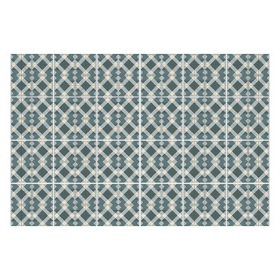 Okleina na płytki Geometryczne figury w siatce