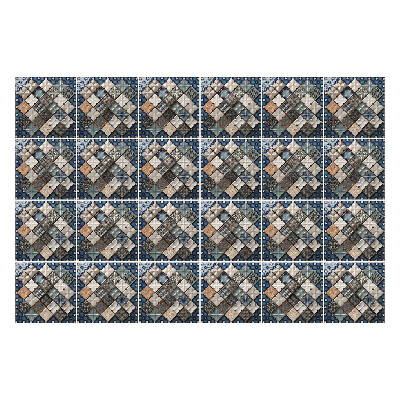 Naklejki na kafelki do kuchni Średniowieczna mozaika