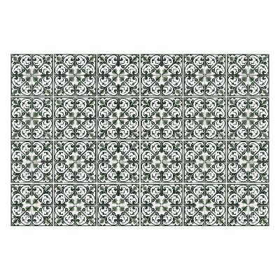 Naklejki na kafelki do kuchni Złożone ornamenty roślinne