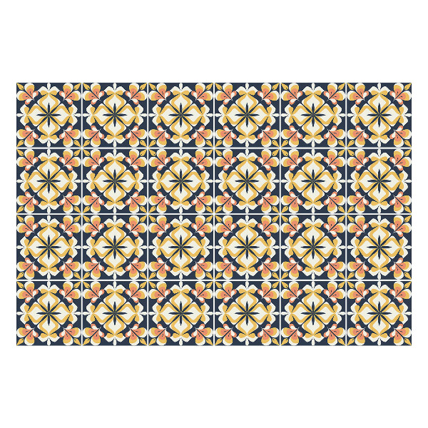 Okleina na płytki ozdobny motyw w siatce