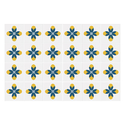 Okleina na płytki Ciekawie zdobione kafle