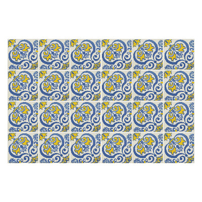 Naklejki samoprzylepne na kafelki Stare zdobione płytki