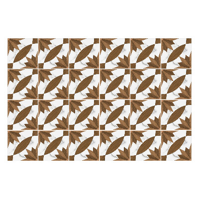 Okleina na płytki Drewno z marmurem