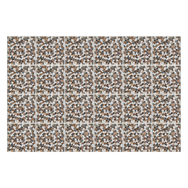 Okleina na płytki Geometryczne motywy w mozaice