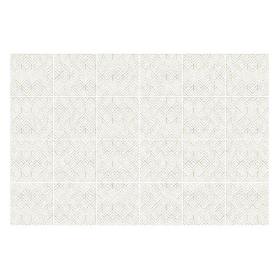 Okleina na płytki Delikatne romby i owalne kształty