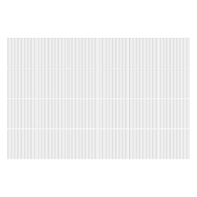 Naklejki samoprzylepne na kafelki Białe lamele