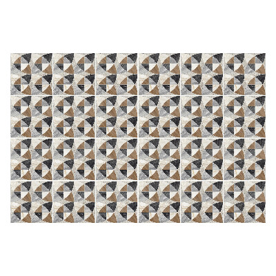 Naklejki na kafelki do kuchni Mozaika drewna i kamienia