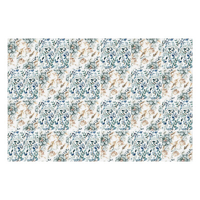 Okleina na płytki Kwiatowy motyw roślinny