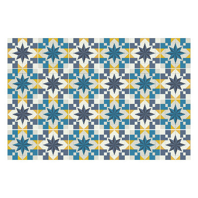 Okleina na płytki Geometria z gwiazdami