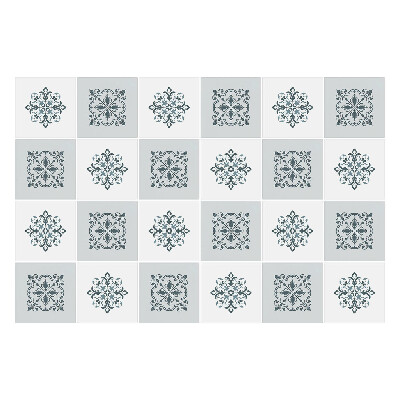 Naklejki na kafelki do kuchni Eleganckie ornamenty na tle