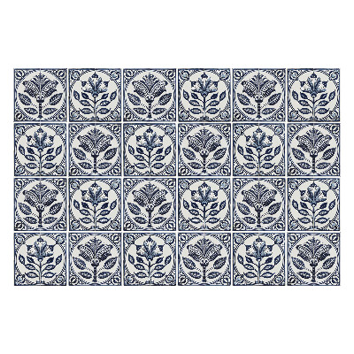 Naklejki na kafelki do kuchni Kwiatowe elementy