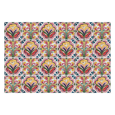 Naklejki na kafelki do kuchni Kwiatowe pastelowe motywy